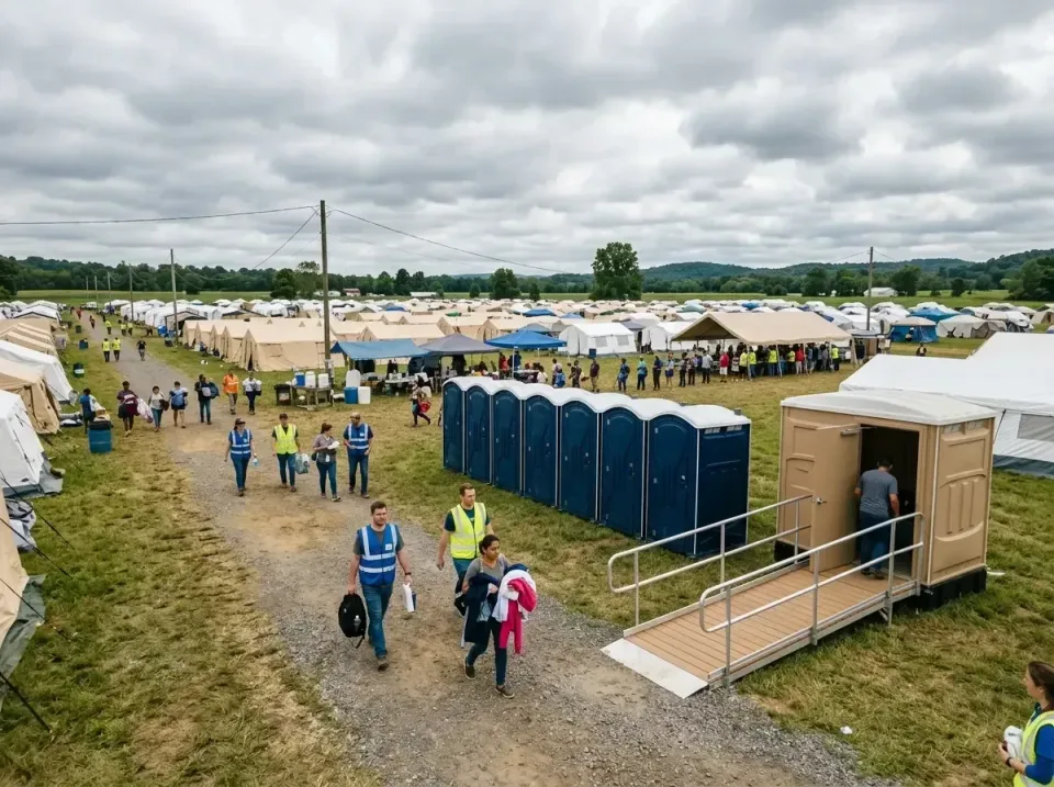 disaster-relief-camp-restrooms-010 — frequently asked questions, Dumpster & Portable Bathrooms Rental in Mount Horeb, WI